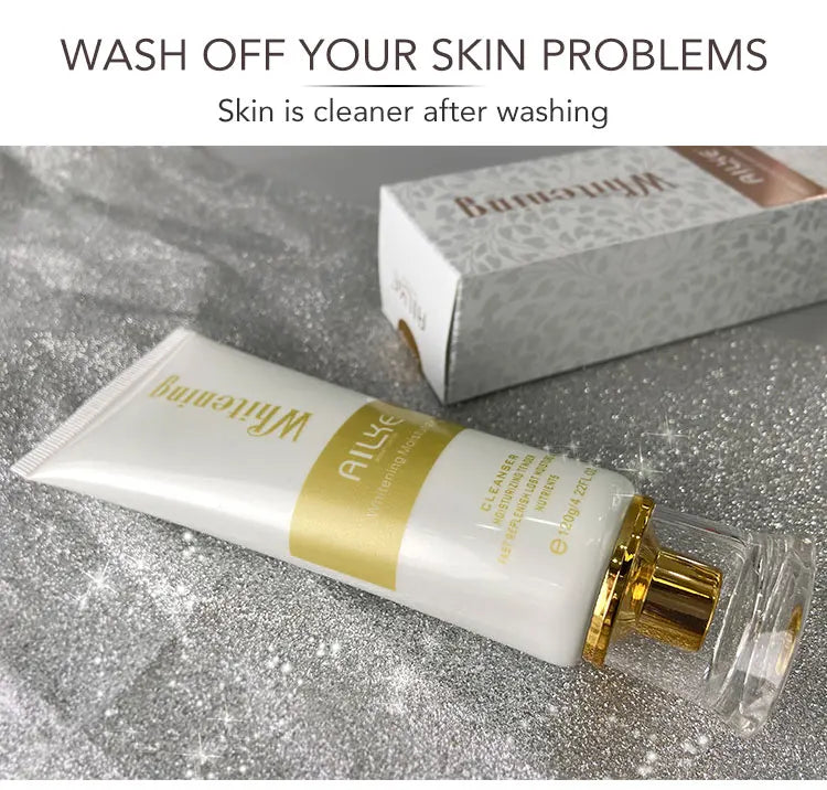 AILKE Anti-Aging Wrinkle Whitening Skin Care Face Cream With Collagen Rose Moisturizing Brightening Women Facial Korean Cosmetic - Kellylooks Shop