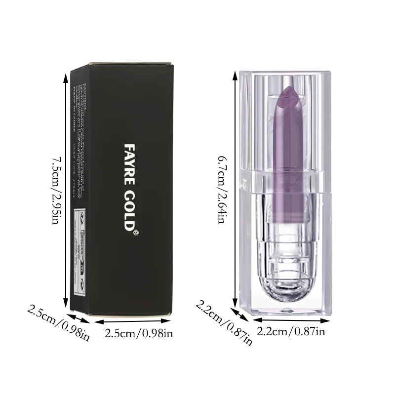 Purple Colors Velvet Matte Lip Mud Liquid Lipstick Waterproof Nude Lip Gloss  Sexy Women Lip Glaze Cosmetic - kellylooksshop