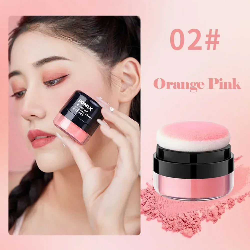 Powder Blusher Mushroom Head Air Cushion Blush High Gloss Repair Cosmetics Soft Mist Cheek Rouge Face Contour Makeup - Kellylooks Shop