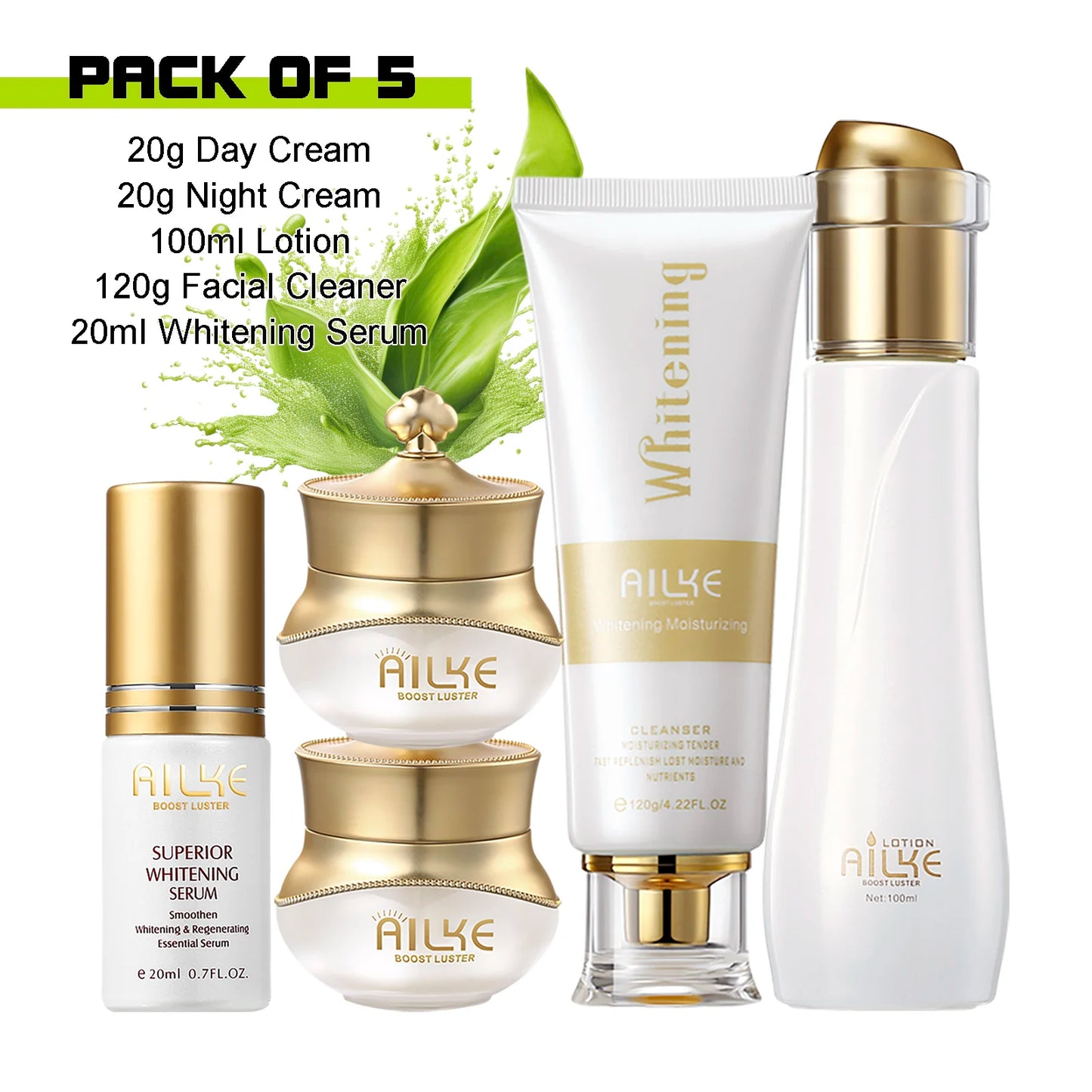 AILKE Anti-Aging Wrinkle Whitening Skin Care Face Cream With Collagen Rose Moisturizing Brightening Women Facial Korean Cosmetic - Kellylooks Shop