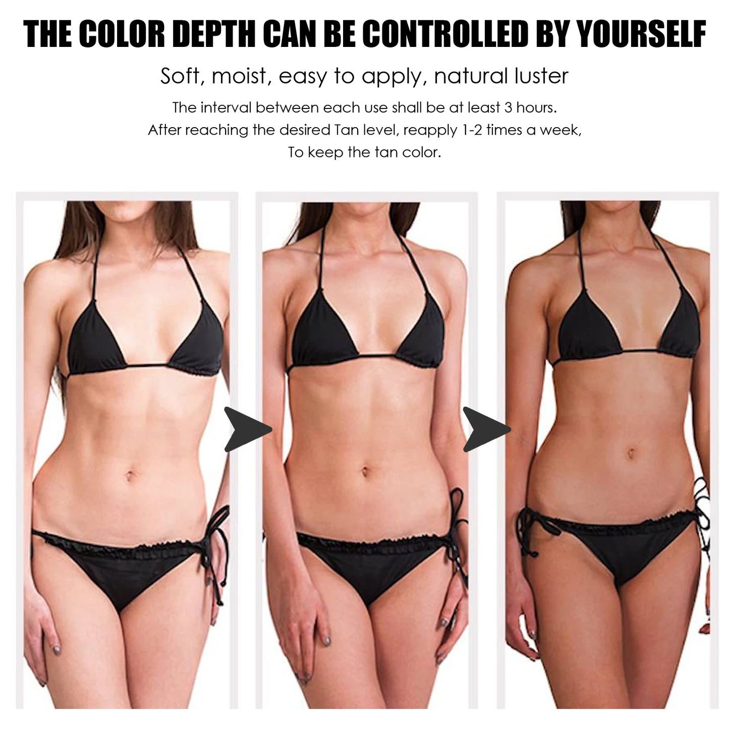 Tanning Cream Face Body Long Lasting Bronzer Skin Tanner Suntan Protect Radiation Nourishing Natural Self-Tanbody lotion Summer