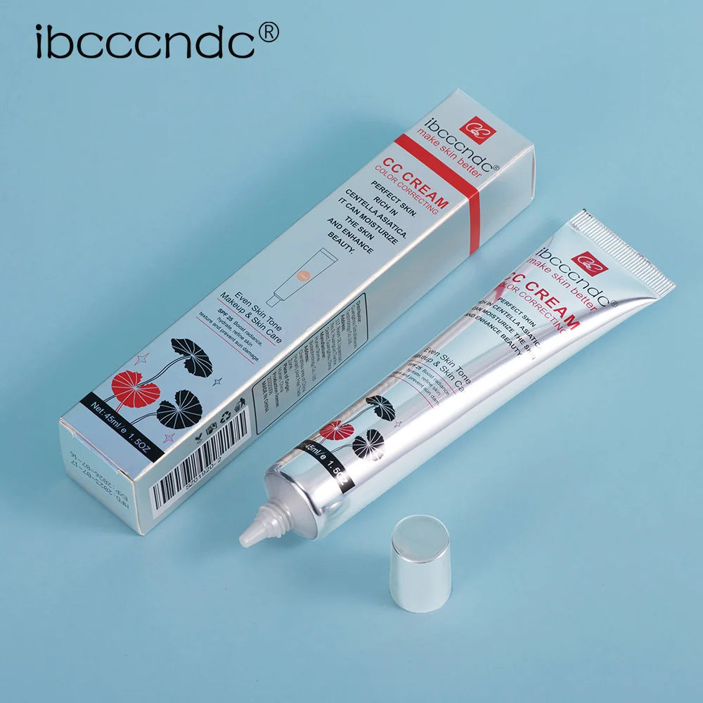 Moisturizing Correcting CC Cream Waterproof Anti-sweat Makeup Before Concealer Lasting Women Makeup Protect Skin erborian Make - Kellylooks Shop