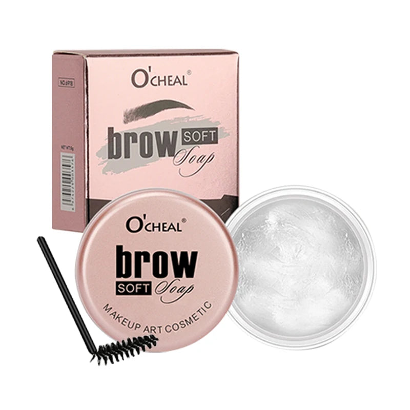 Eyebrow Styling Gel 3D Feathery Wild Brow Wax Waterproof Long Lasting Easy To Wear Shaping Eyebrows Makeup Sculpt Soap Cosmetics - kellylooksshop