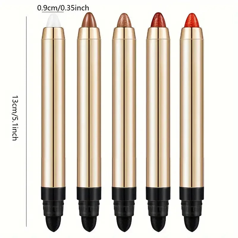Double-sided Eyeshadow Stick - Highlighter & Brightening Pen with Pearly Glitter & Matte Finish - Kellylooks Shop