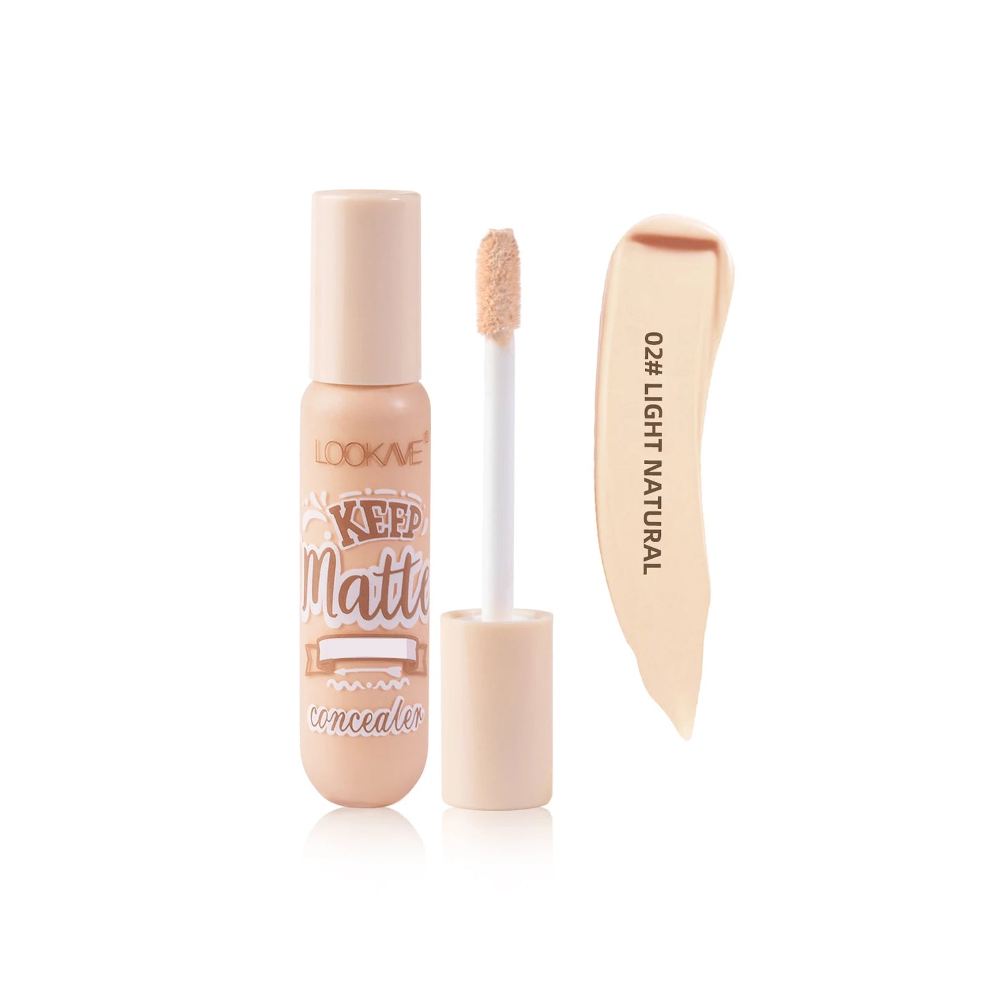 Liquid Concealer Stick Foundation Cream 6 Color Moisturizing Full Coverage Acne Dark Circle Natural Matte Concealer Cream Makeup - kellylooksshop