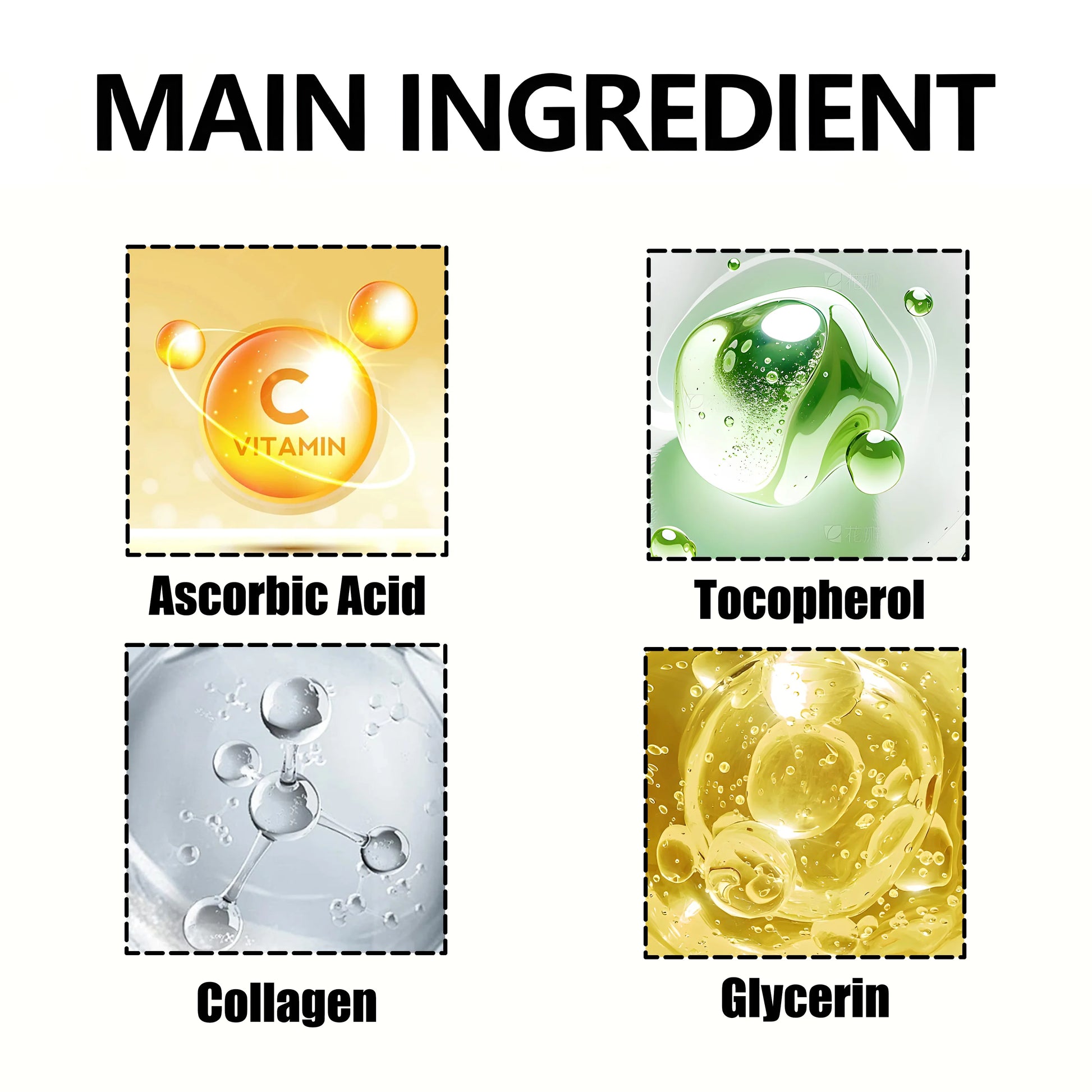 Turmeric Vitamin C Anti-Aging Cream Moisturizing Anti-Wrinkle Collagen Hyaluronic Acid Cream Skin Care Cosmetics 50g - Kellylooks Shop