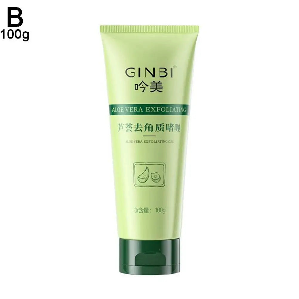 Face Exfoliating Gel Aloe Vera Facial Exfoliating Scrub Cleanses Remove Blackhead Moisturizing Shrink Pores Skin Care 30g-100g - Kellylooks Shop