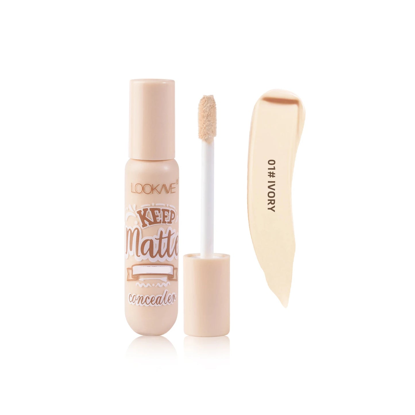 Liquid Concealer Stick Foundation Cream 6 Color Moisturizing Full Coverage Acne Dark Circle Natural Matte Concealer Cream Makeup - kellylooksshop