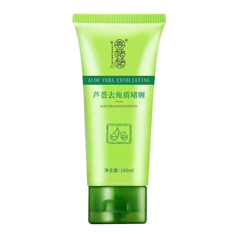 Face Exfoliating Gel Aloe Vera Facial Exfoliating Scrub Cleanses Remove Blackhead Moisturizing Shrink Pores Skin Care 30g-100g - Kellylooks Shop
