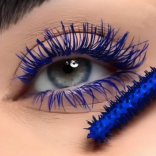 1PC Colorful Eyelash Mascara EyeLashes Extension Curling Lengthen White Purple Cosplay Makeup Glitter Point Diamond Mascara - kellylooksshop