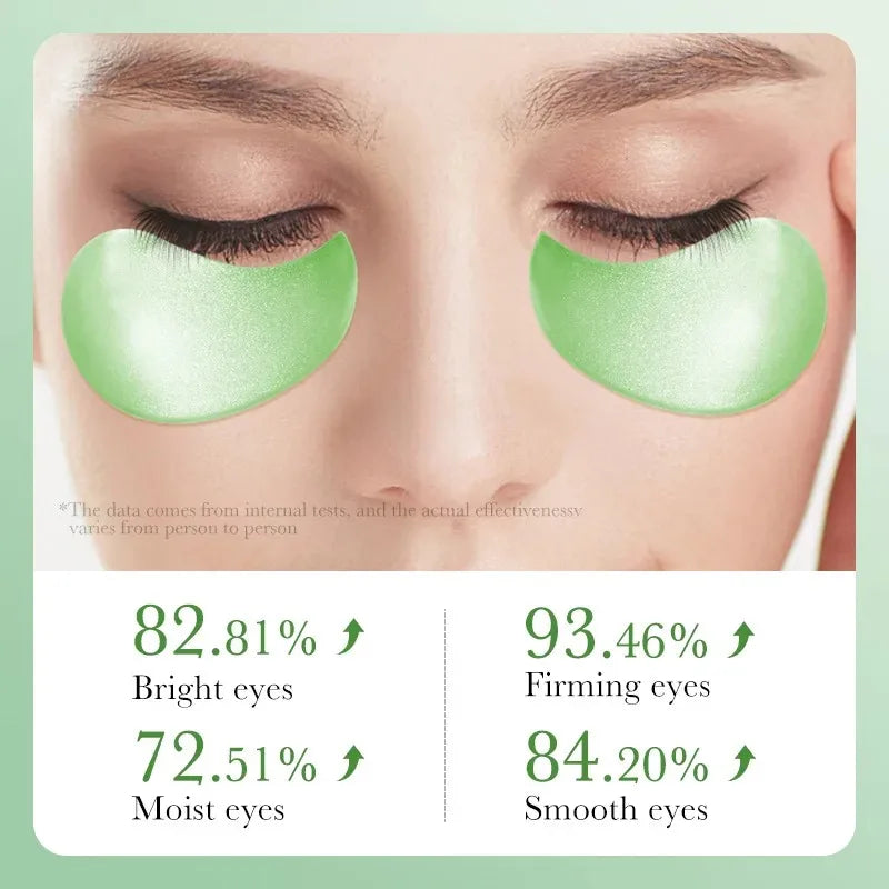60pcs Aloe Vera Collagen Eye Mask Anti Dark Circles Eyes Bags Moisturizing Anti-Wrinkles Eye Patches Eyes Skin Care Products - Kellylooks Shop