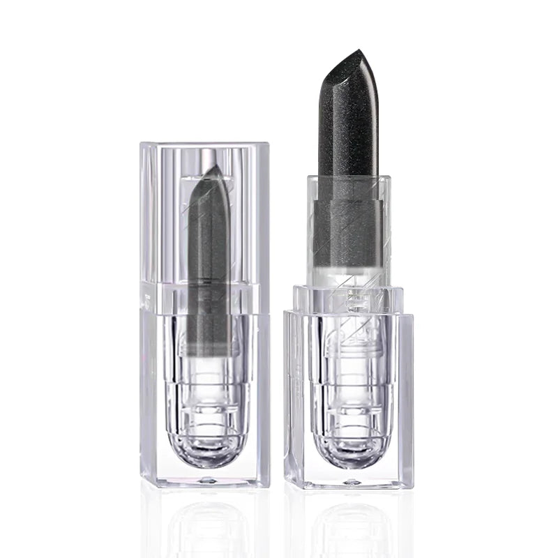 Waterproof Glitter Lipstick Sexy Black Lip Gloss Shiny Lip Tint  Cosmetics Halloween Lips Makeup - kellylooksshop