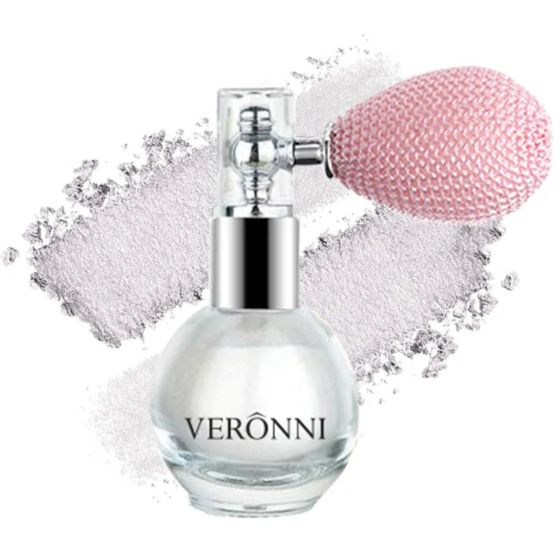 High Gloss Body Diamond Shimmering Spray Powder Highlight Powder Makeup Suitable for Facial and Body Skin Hair Clothes Cosmetics - Kellylooks Shop