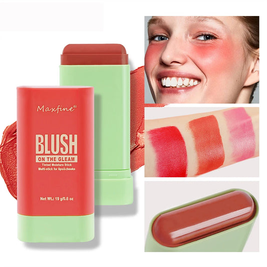 Multi Functional Blush Stick Waterproof Long Lasting Easy Color Delicate Moisture - kellylooksshop