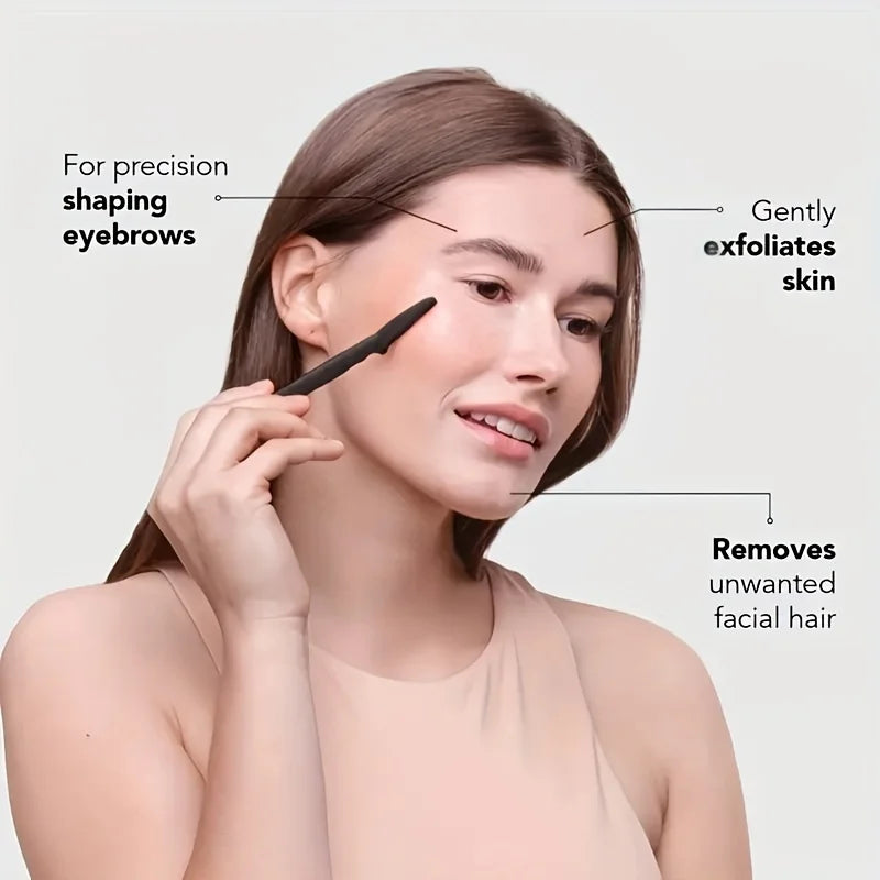 3/5/6/12/24Pcs Multifunction Eyebrow Razor Kit - Precise Trimming, Shaping,Facial Hair Removal Tool with Easy Grip Handle - Kellylooks Shop
