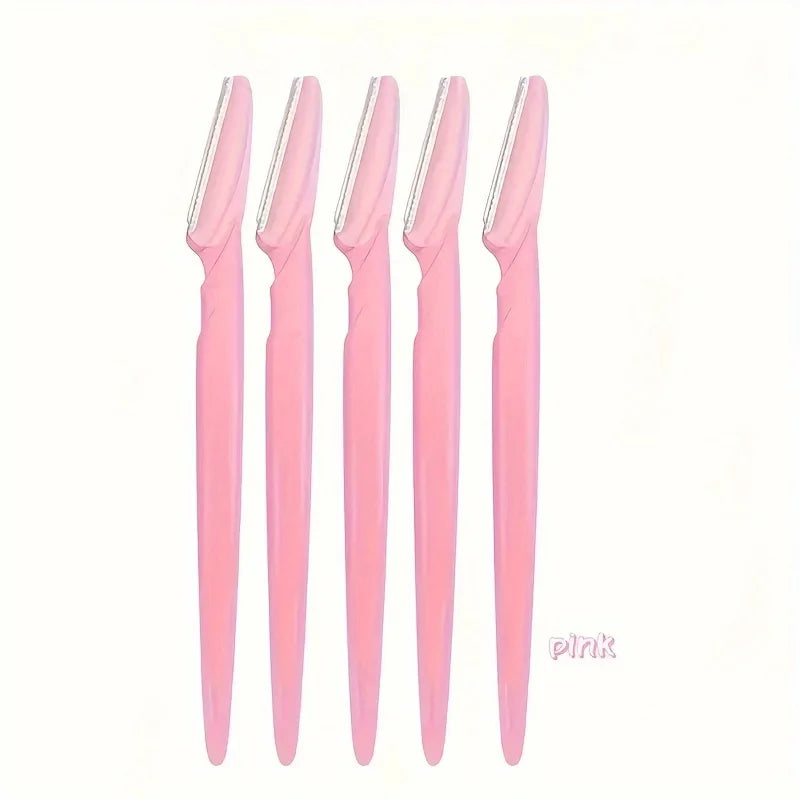 3/5/6/12/24Pcs Multifunction Eyebrow Razor Kit - Precise Trimming, Shaping,Facial Hair Removal Tool with Easy Grip Handle - Kellylooks Shop