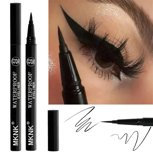 Quick-dry Eyeliner Pencil Makeup Long Lasting Smooth Matte Eye Liner Waterproof Anti Smudge Liquid Eyeliner Pen Eyes Cosmetics - kellylooksshop
