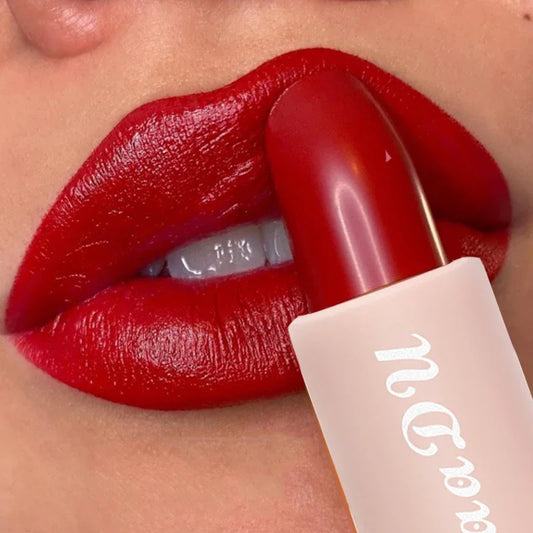 1PC Matte Nude Lipstick Waterproof Long Lasting Non-stick Cup Sexy Red Pink Velvet Lipsticks Women Makeup Cosmetic 15 Colors - kellylooksshop