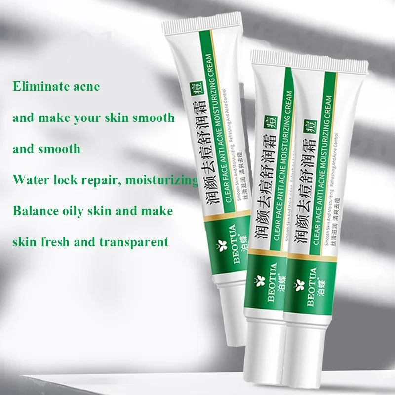 Herbal Acne Treatment Cream Face Scar Blackhead Remover Repair Gel Oil Control Shrink Pores Whitening Skin Care Korean Cosmetics - Kellylooks Shop