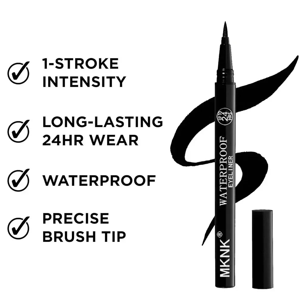 Quick-dry Eyeliner Pencil Makeup Long Lasting Smooth Matte Eye Liner Waterproof Anti Smudge Liquid Eyeliner Pen Eyes Cosmetics - kellylooksshop