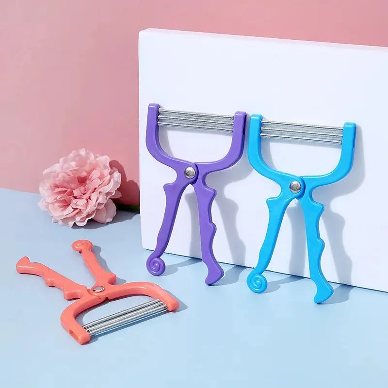 1 PCs Facial Hair Remover Manual Removal Epilator Beauty ShavingThreading Tool For Women - Kellylooks Shop