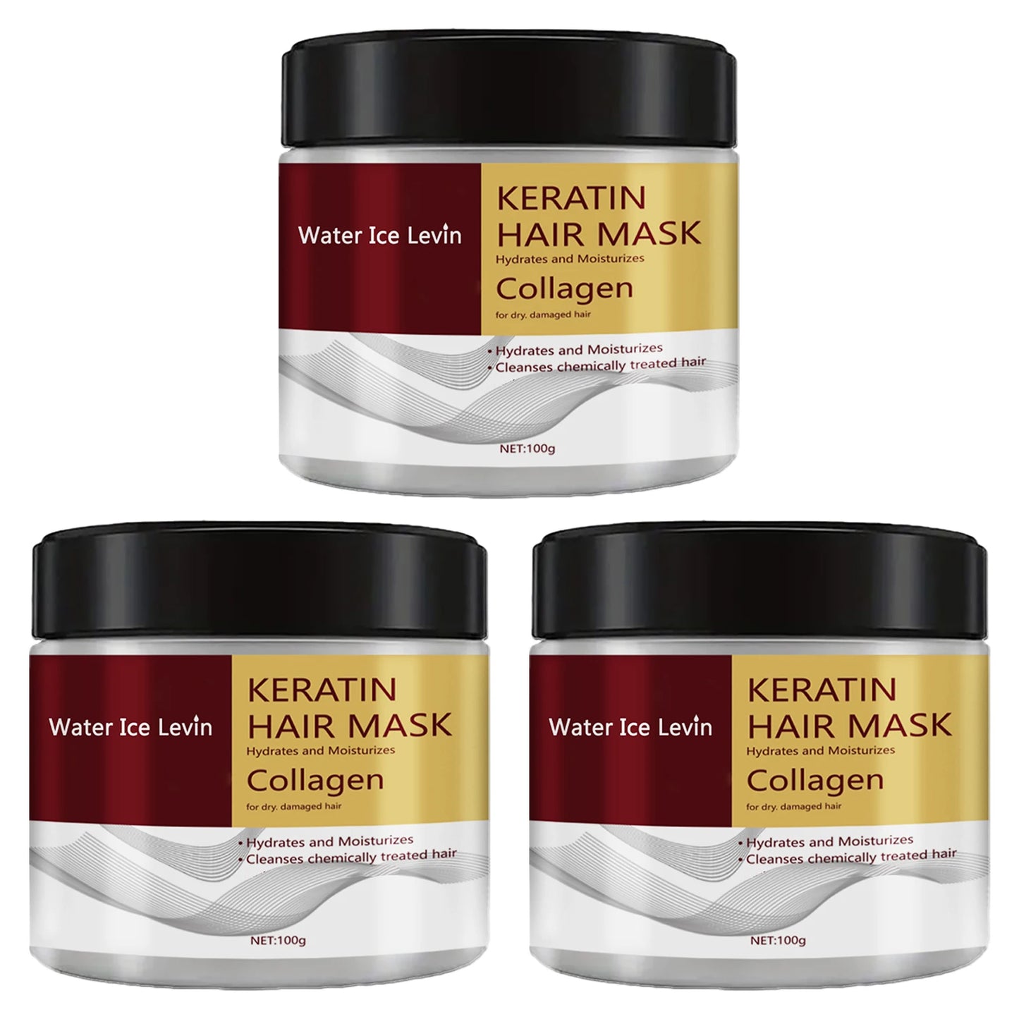 Collagen Keratin Hair Mask Dual Oil Control Moisturizer Conditioner Soft Smooth Frizz Damaged Repair Revitalize Hair Care - Kellylooks Shop
