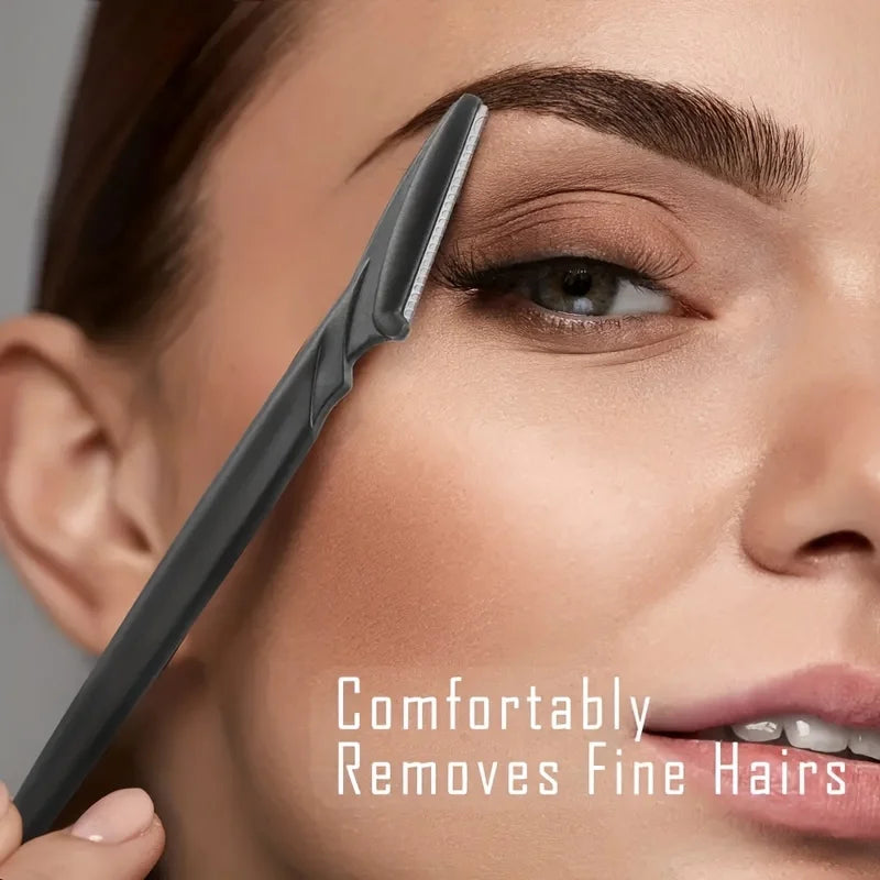3/5/6/12/24Pcs Multifunction Eyebrow Razor Kit - Precise Trimming, Shaping,Facial Hair Removal Tool with Easy Grip Handle - Kellylooks Shop