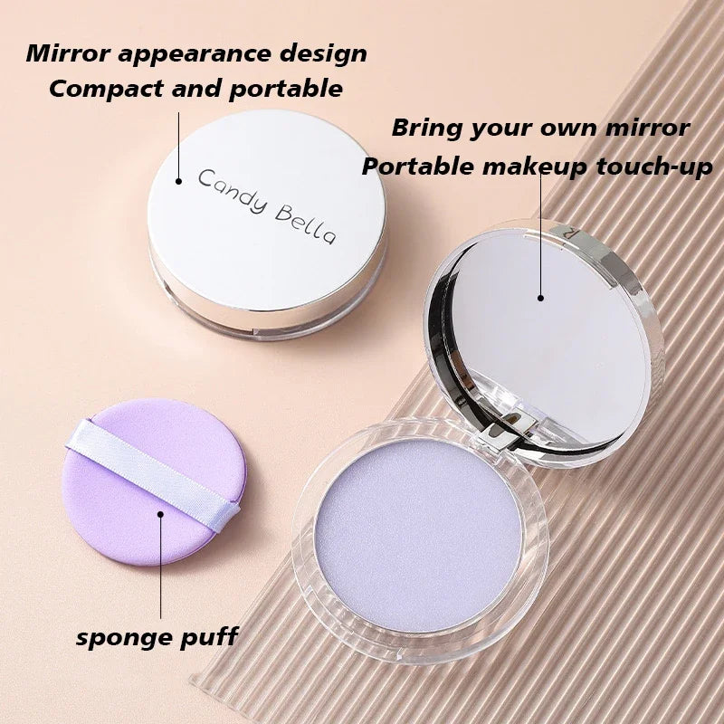 1PC Candy Bella Violet Cream To Powder Skin-friendly Skin Natural Face Long Lasting Oil-controlling Contouring Powder Cosmetics - Kellylooks Shop