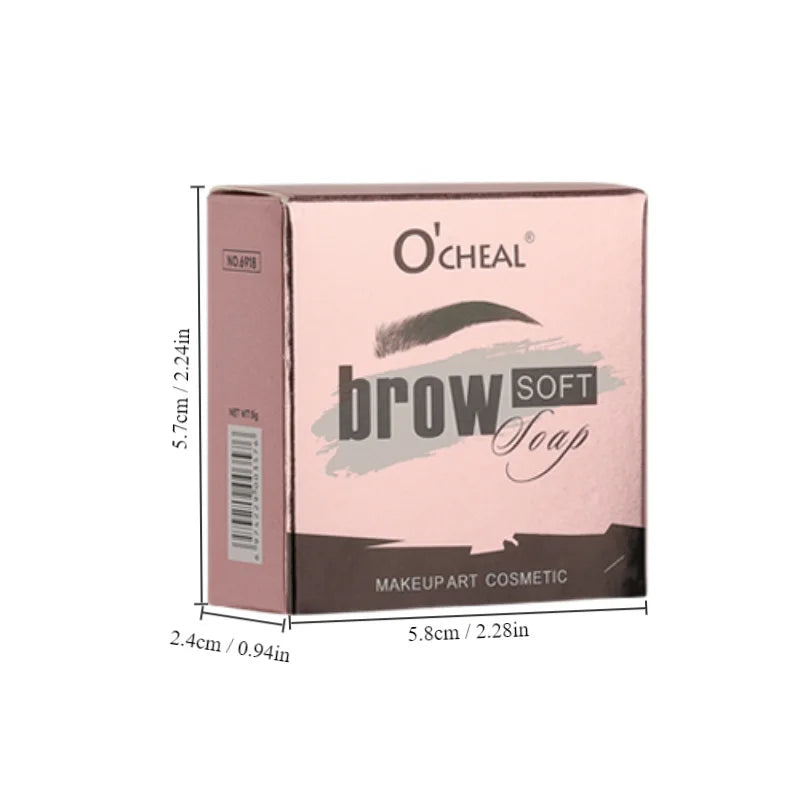1pcs Waterproof 3D Eyebrow Styling Cream Quick-drying Makeup Eyebrow Sculpt Soap Natural Wild Brow Pomade Setting Gel Wax - Kellylooks Shop
