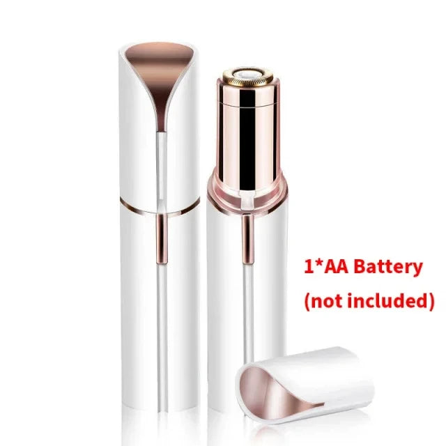 Facial Hair Removal for Women, Mini Hair Remover, Electric Razor Shaver Portable Bikini Epilator for Lips, Chin, Armpit, Peach - Kellylooks Shop