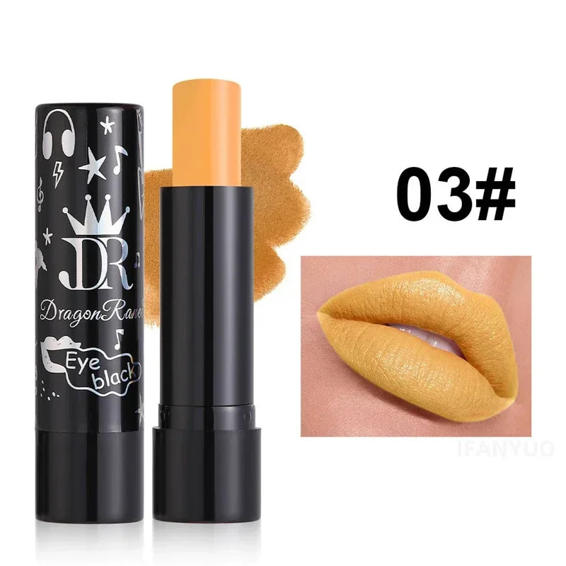 New 12 Colors Matte Lipsticks Waterproof Pink Black Blue Velvet Lipstick Long Lasting Makeup Lip Stick Halloween Cosmetics NEW - kellylooksshop