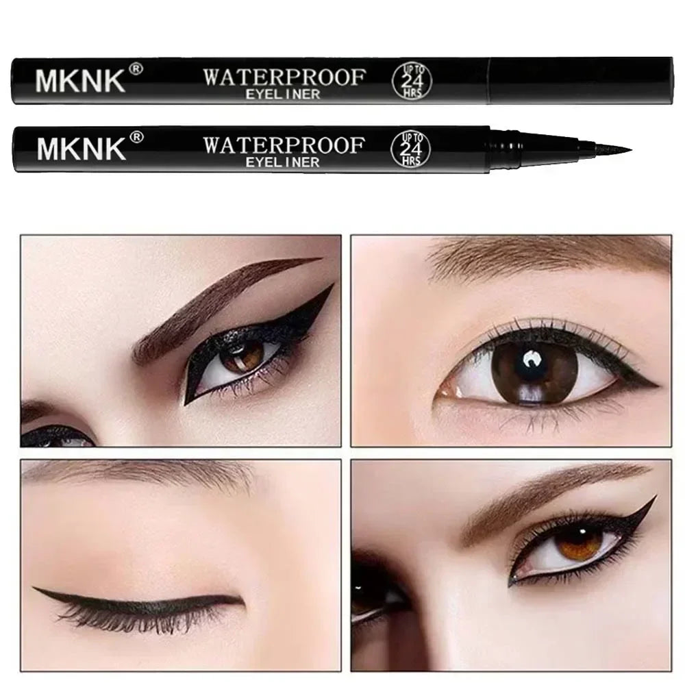 Quick-dry Eyeliner Pencil Makeup Long Lasting Smooth Matte Eye Liner Waterproof Anti Smudge Liquid Eyeliner Pen Eyes Cosmetics - kellylooksshop
