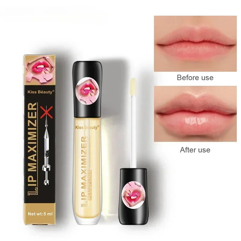 Long Lasting Lip Plumper Oil Serum Instant Volumising Essence Oil Moisturize Repair Lip Fine Lines Increases Elasticity Sexy Lip - Kellylooks Shop