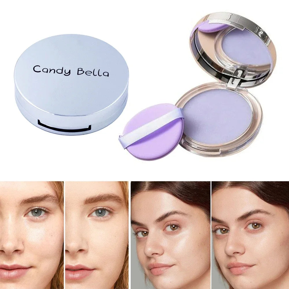 1PC Candy Bella Violet Cream To Powder Skin-friendly Skin Natural Face Long Lasting Oil-controlling Contouring Powder Cosmetics - Kellylooks Shop