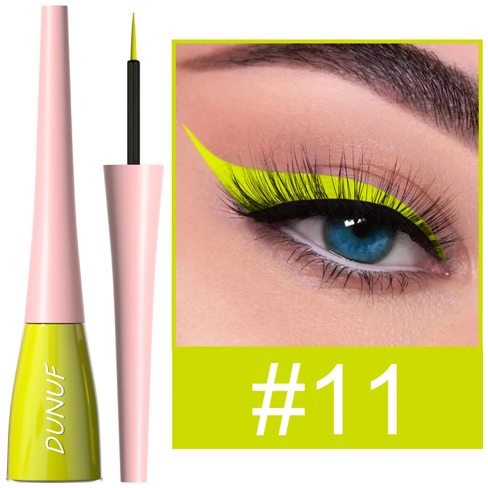 DUNUF 1 Pcs Waterproof Long-Wearing Liquid Eyeliner - Smudge-Resistant, Transfer-Proof, Perfect For Creating Dramatic Looks - kellylooksshop