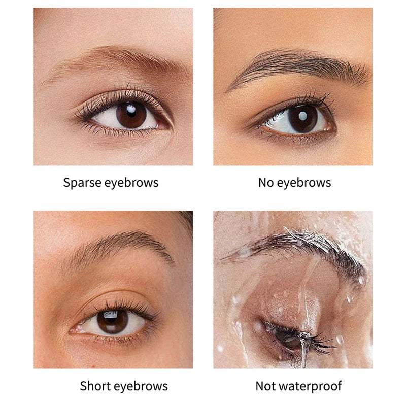 Eyebrow Styling Gel 3D Feathery Wild Brow Wax Waterproof Long Lasting Easy To Wear Shaping Eyebrows Makeup Sculpt Soap Cosmetics - kellylooksshop