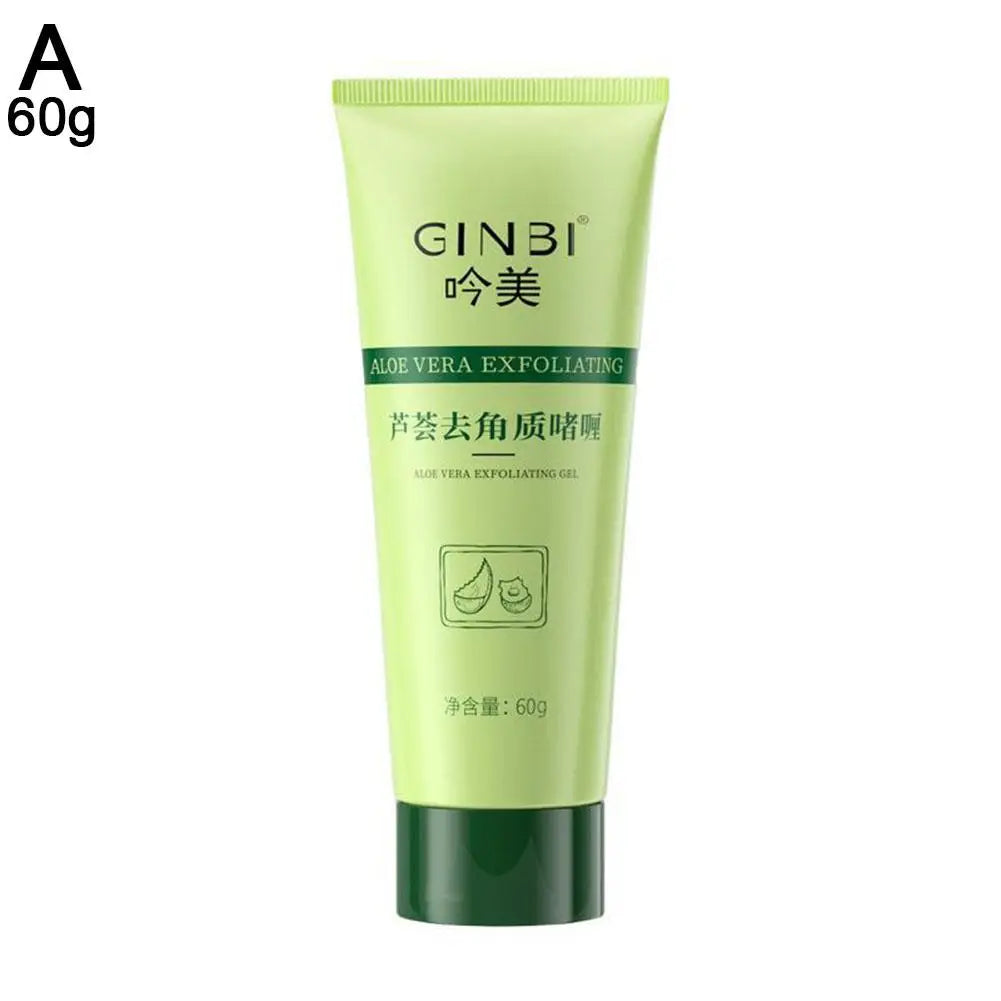 Face Exfoliating Gel Aloe Vera Facial Exfoliating Scrub Cleanses Remove Blackhead Moisturizing Shrink Pores Skin Care 30g-100g - Kellylooks Shop