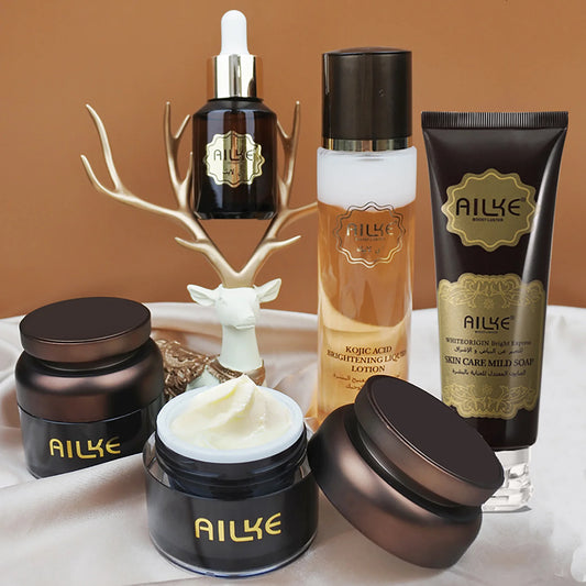 AILKE Remove Dark Spots Freckle Whitening Face Care Cream Set, With Kojic Acid Spf Uva & Uvb, Sunscreen Facial Skin Moisturizer - Kellylooks Shop