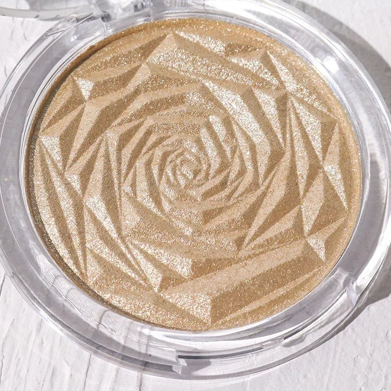 6 Colors Diamond Highlighter Powder Palette Glitter Face Contour Brighten Makeup Shimmer Ultra-concentrated Illuminate Cosmetic - Kellylooks Shop