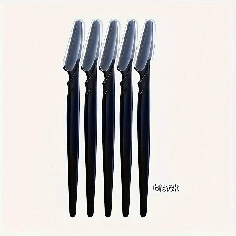3/5/6/12/24Pcs Multifunction Eyebrow Razor Kit - Precise Trimming, Shaping,Facial Hair Removal Tool with Easy Grip Handle - Kellylooks Shop