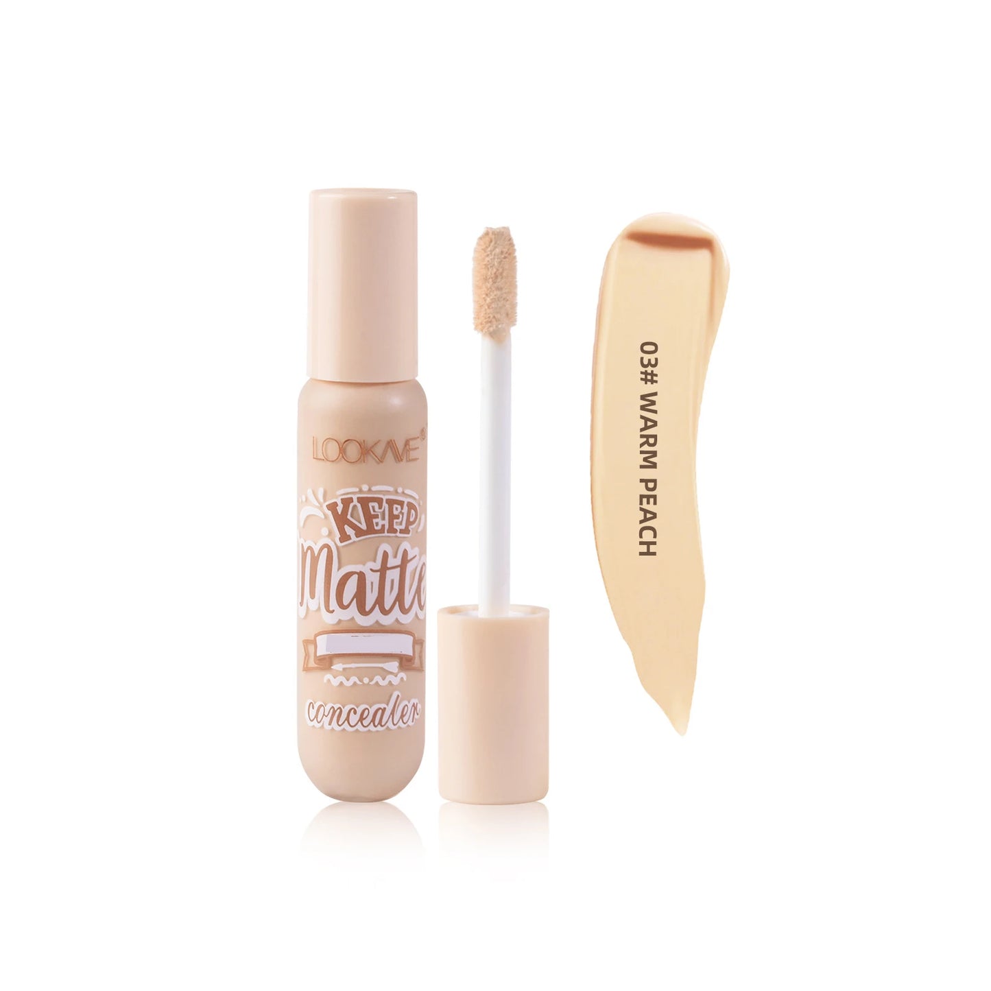 Liquid Concealer Stick Foundation Cream 6 Color Moisturizing Full Coverage Acne Dark Circle Natural Matte Concealer Cream Makeup - kellylooksshop