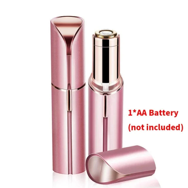 Facial Hair Removal for Women, Mini Hair Remover, Electric Razor Shaver Portable Bikini Epilator for Lips, Chin, Armpit, Peach - Kellylooks Shop