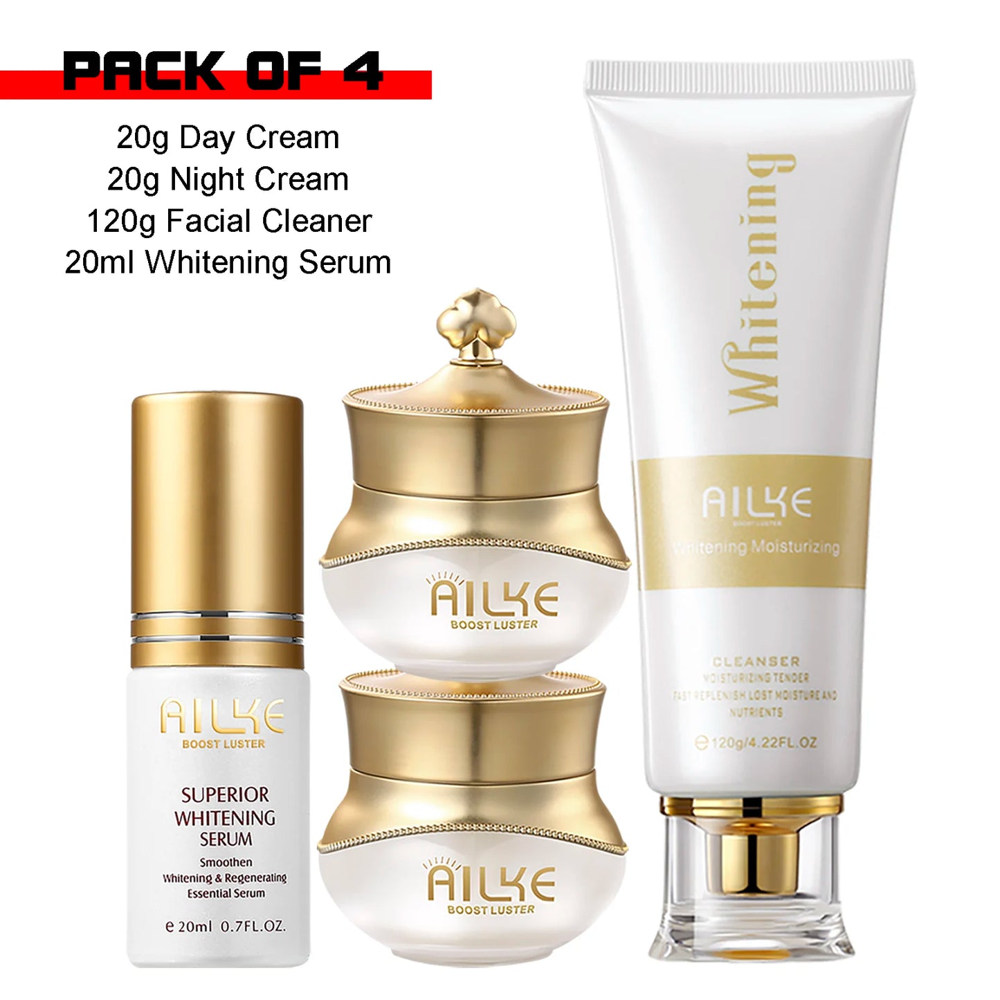 AILKE Anti-Aging Wrinkle Whitening Skin Care Face Cream With Collagen Rose Moisturizing Brightening Women Facial Korean Cosmetic - Kellylooks Shop