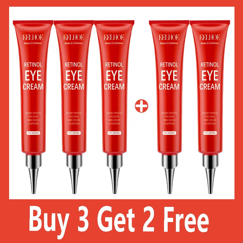 Retinol Eye Cream Get Rid Of Puffy Dark Circles Eye Bags Lifting Moisturizing Health Repairing Smoothing Eye Care - kellylooksshop